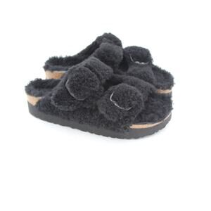 Papillio Birkenstock Arizona Big Buckle Shearling 39 Womens 8 Cozy Sandal Fuzzy
